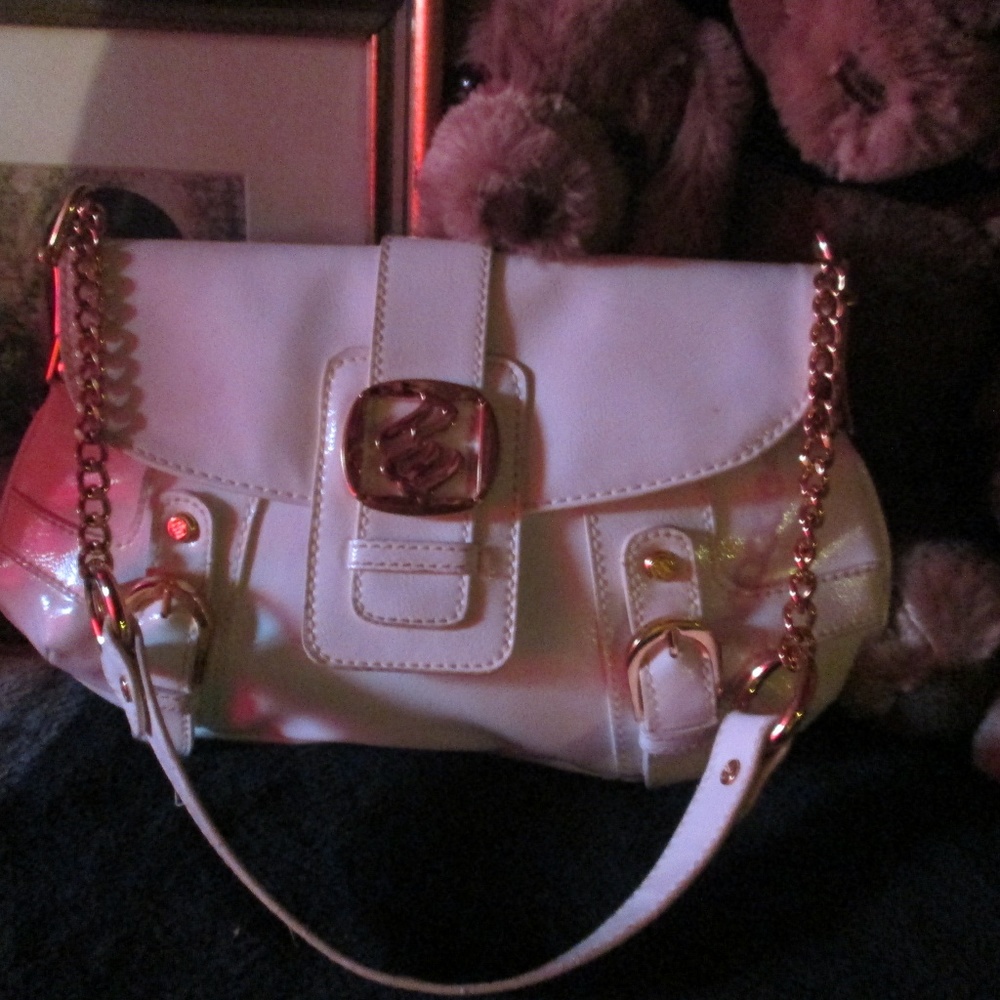 💋💞Roccawear Handbag Fabulous** White Mini Purse Clutch